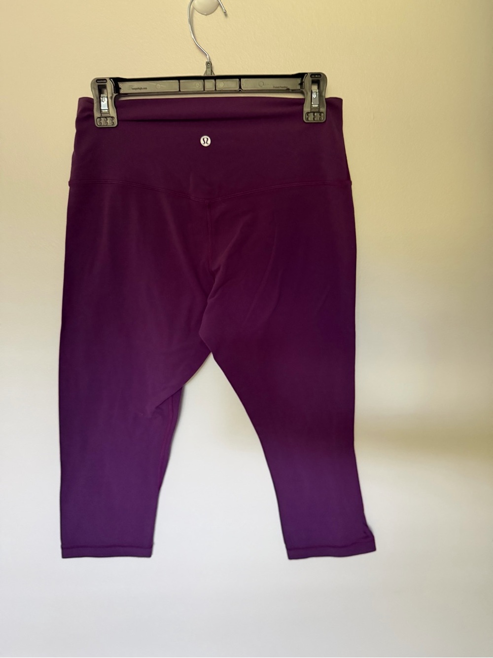 Lululemon Athletica Align Dark Purple Cropped Leggings Size 10